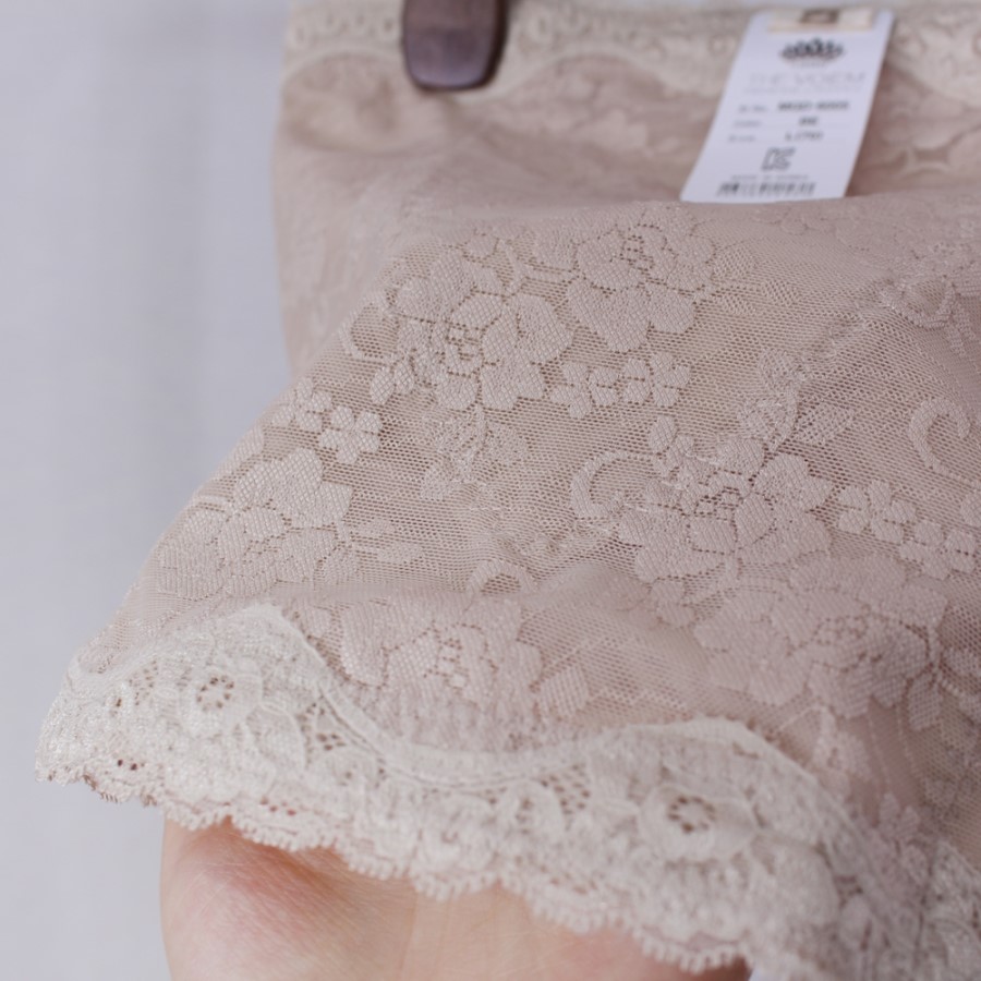 Lace underwear 6005 lace waist press fit belly but