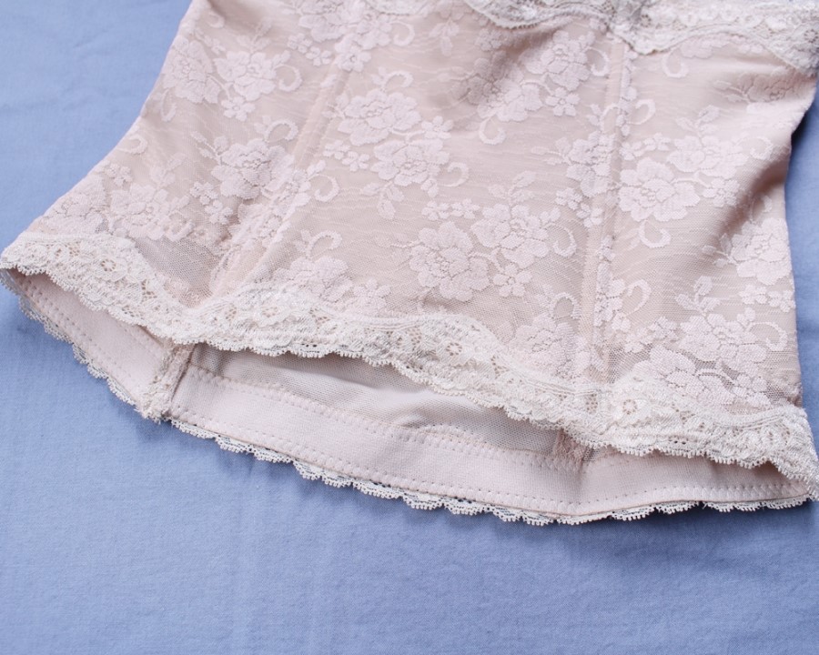 Lace underwear 6005 lace waist press fit belly but