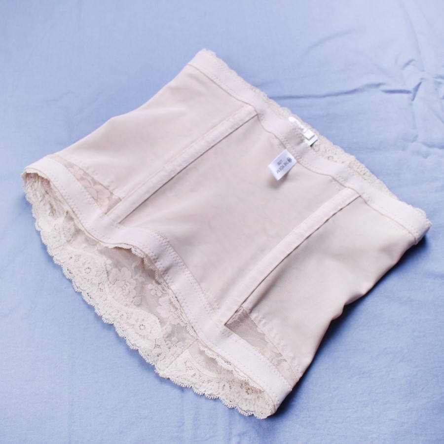 Lace underwear 6005 lace waist press fit belly but