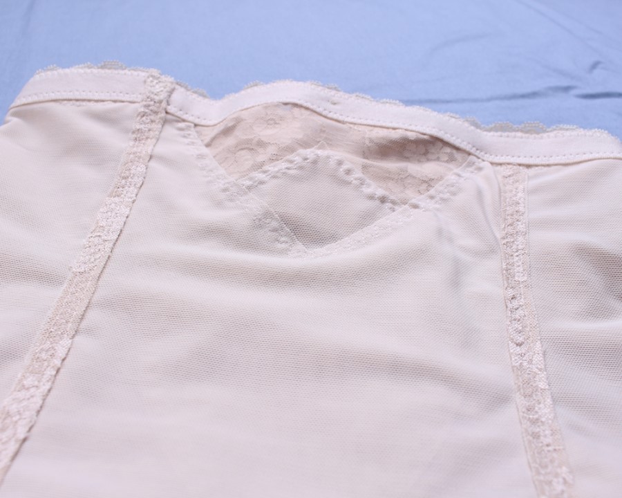 Lace underwear 6005 lace waist press fit belly but