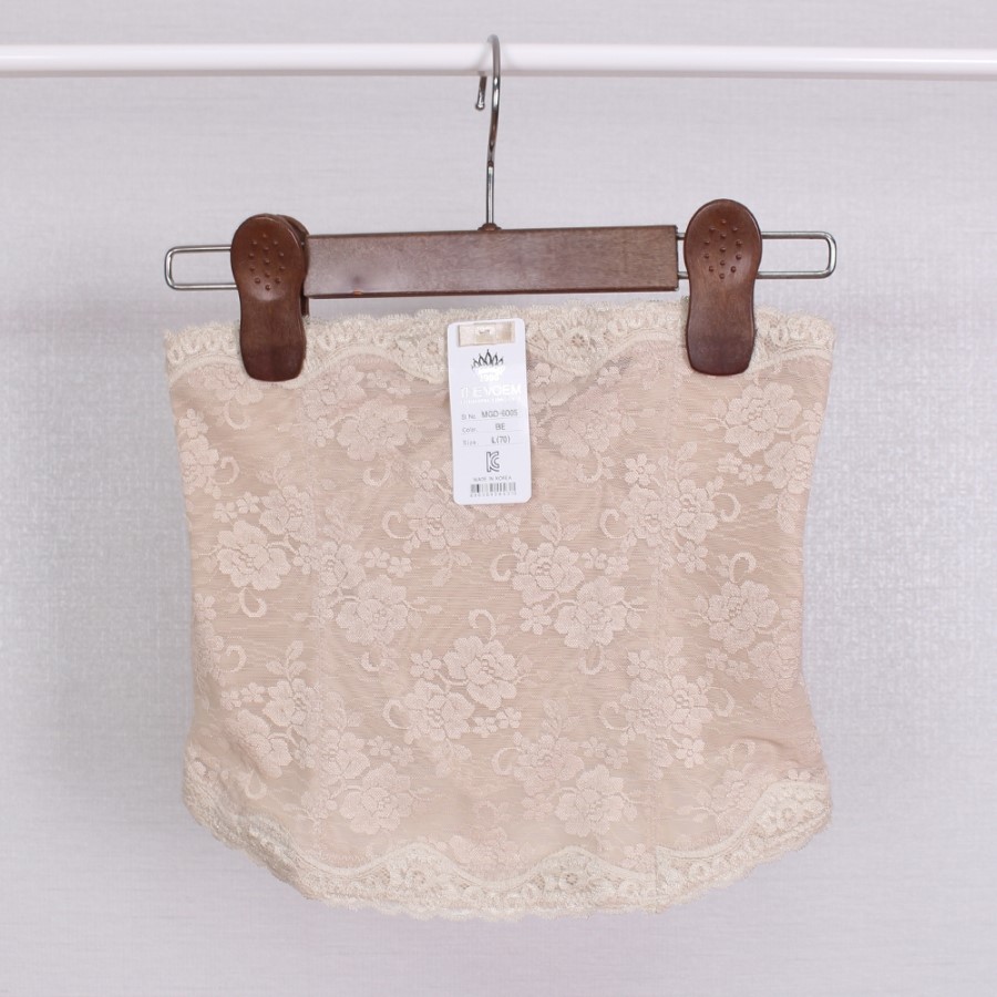 Lace underwear 6005 lace waist press fit belly but