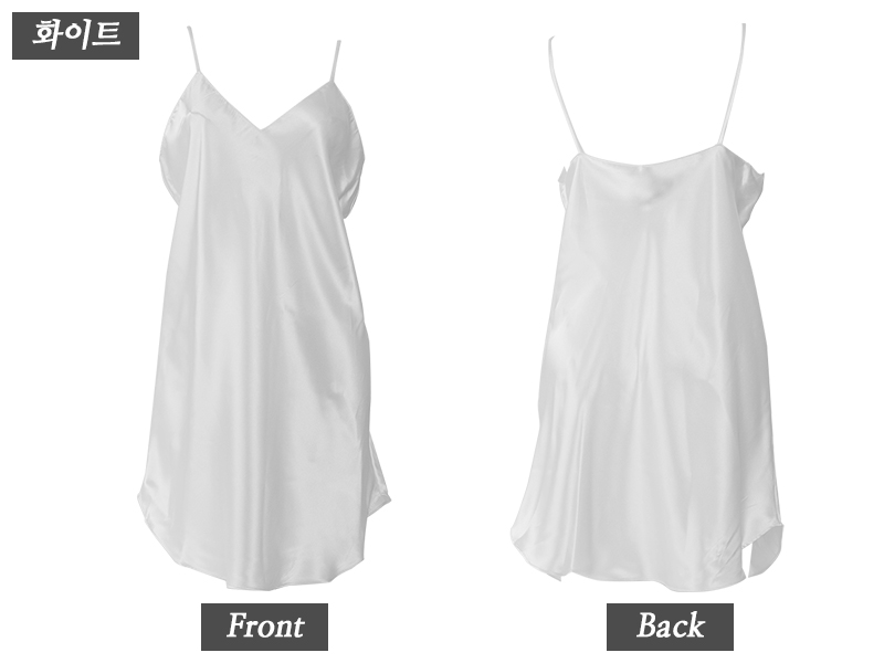 NEW SEXY LINGERIE Simple basic sexy slip 5COLOR SS