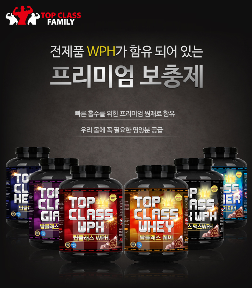 Top Class Max WPH 2.3kg Muscle strengthening Prote