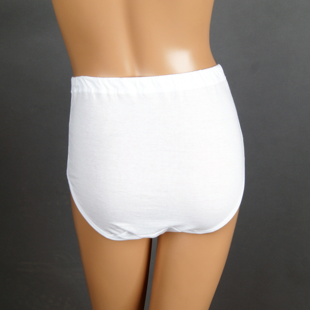 BYC Women's cotton white panties 3 pieces White