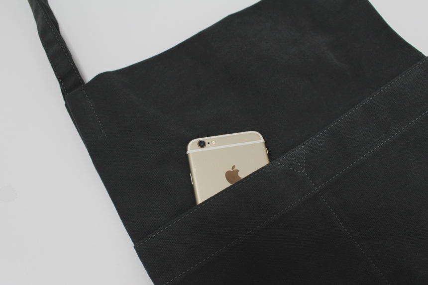 NEW ECO BAG Canvas Pocket Shoulder Bag Eco Bags Ca