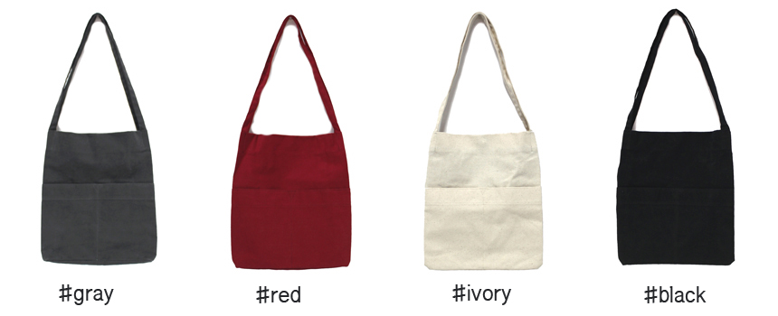 NEW ECO BAG Canvas Pocket Shoulder Bag Eco Bags Ca