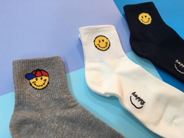 NEW SOCKS COLLECTION Smileys sneakers cute charact