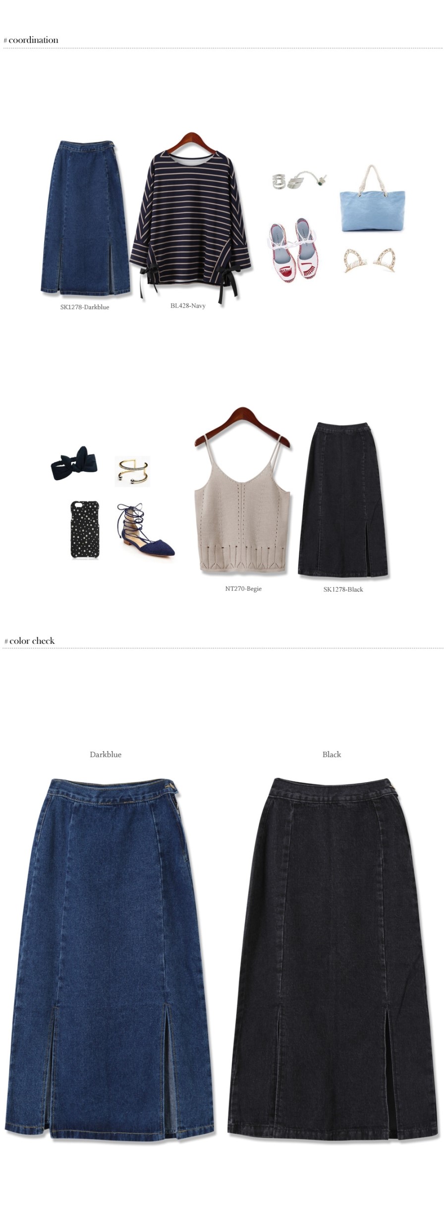 Denim Skirt Shirt Longevity Skirt Shirt Denim Jin 