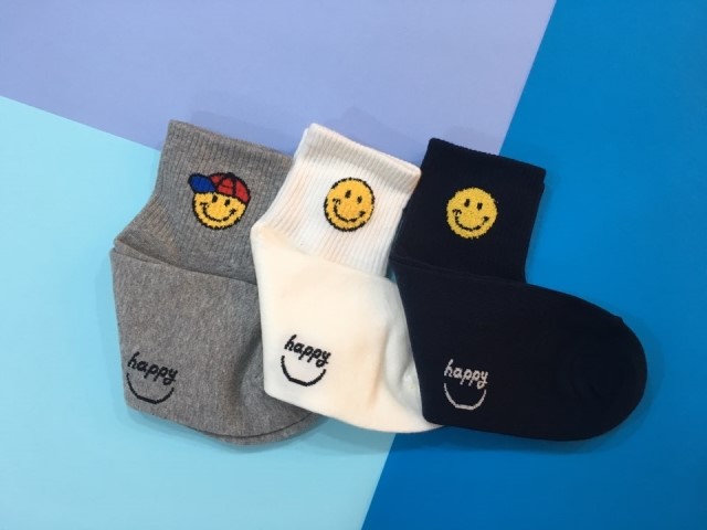 NEW SOCKS COLLECTION Smileys sneakers cute charact