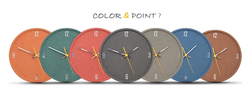 Modern design interior wall clock housewarming wed