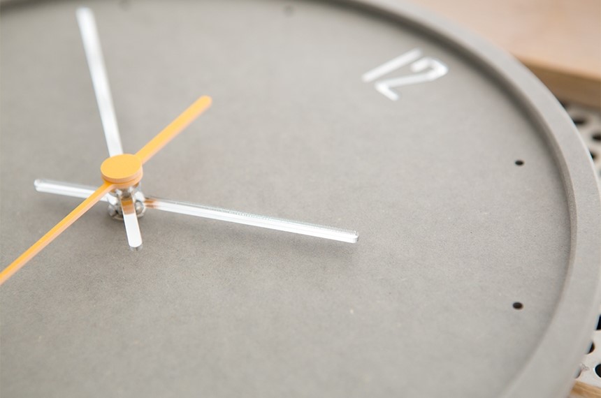 Modern design interior wall clock housewarming wed