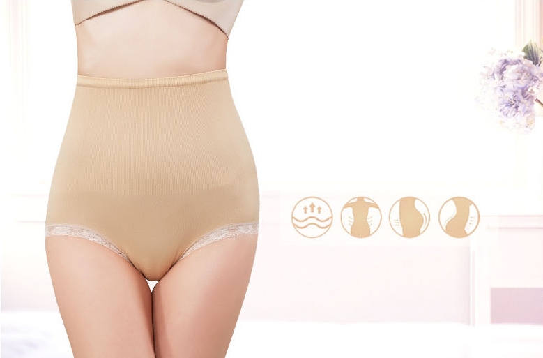 Abdomen fatigue correction undergarment girdle pan