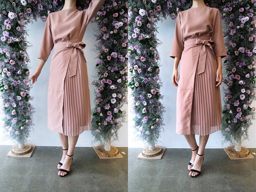 Wedding luxurious woman Spring, autumn one piece 2