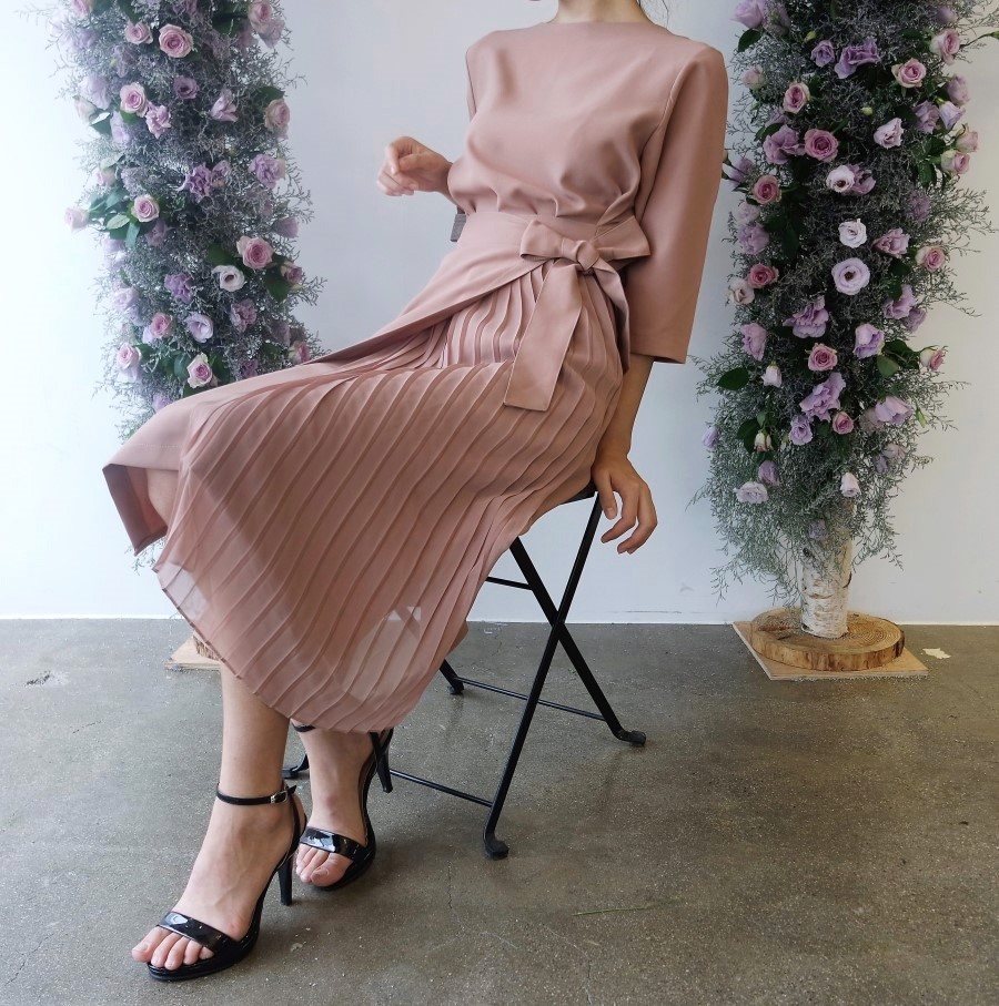 Wedding luxurious woman Spring, autumn one piece 2