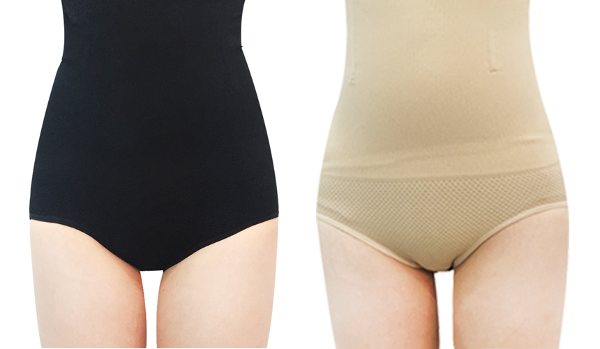 Abdomen fatigue correction undergarment girdle pan