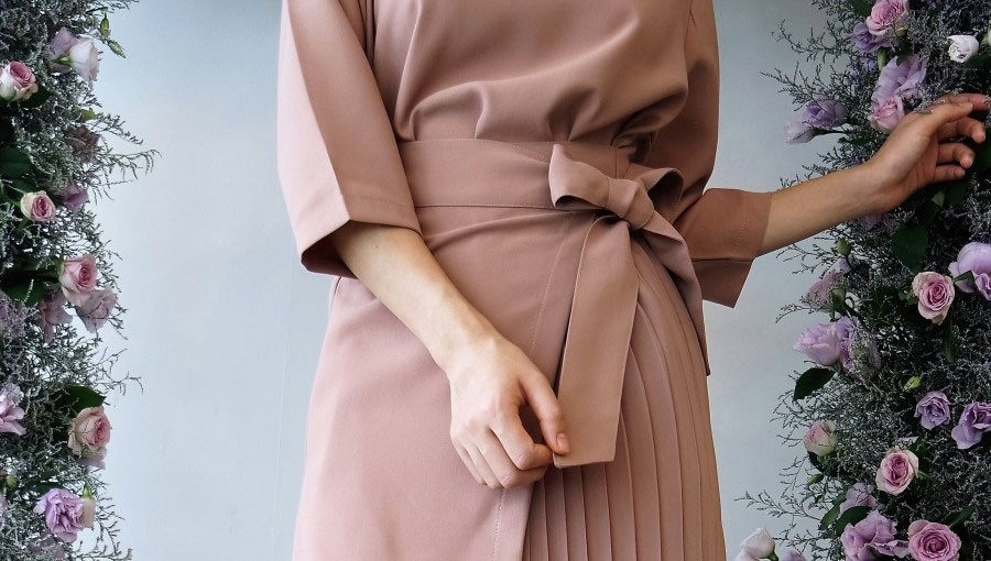 Wedding luxurious woman Spring, autumn one piece 2