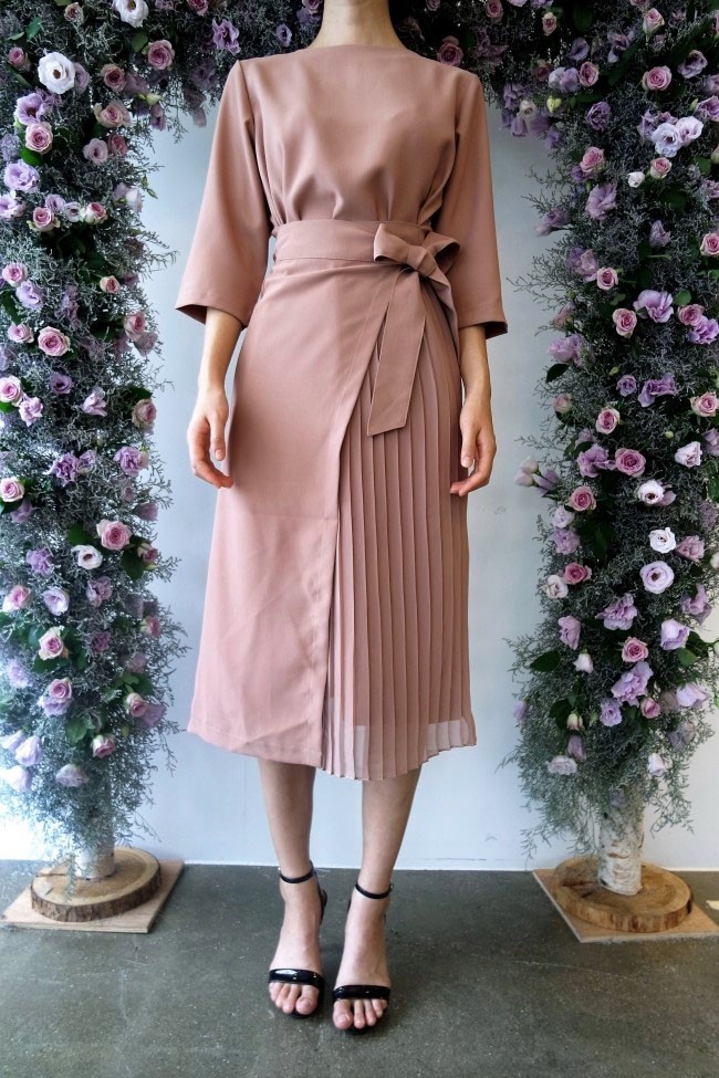 Wedding luxurious woman Spring, autumn one piece 2