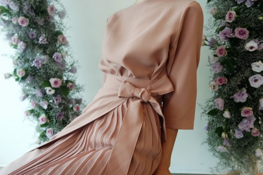 Wedding luxurious woman Spring, autumn one piece 2