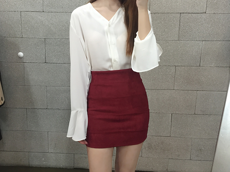 Life Skirt Suede Mini Skirt Tight Tight Dare