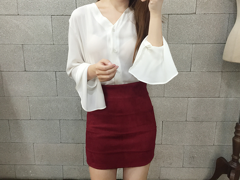 Life Skirt Suede Mini Skirt Tight Tight Dare