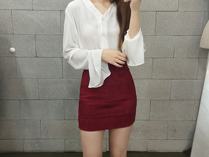 Life Skirt Suede Mini Skirt Tight Tight Dare