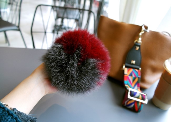 Real Fox Foam Form Foam Key Ring Big Size Key Hold