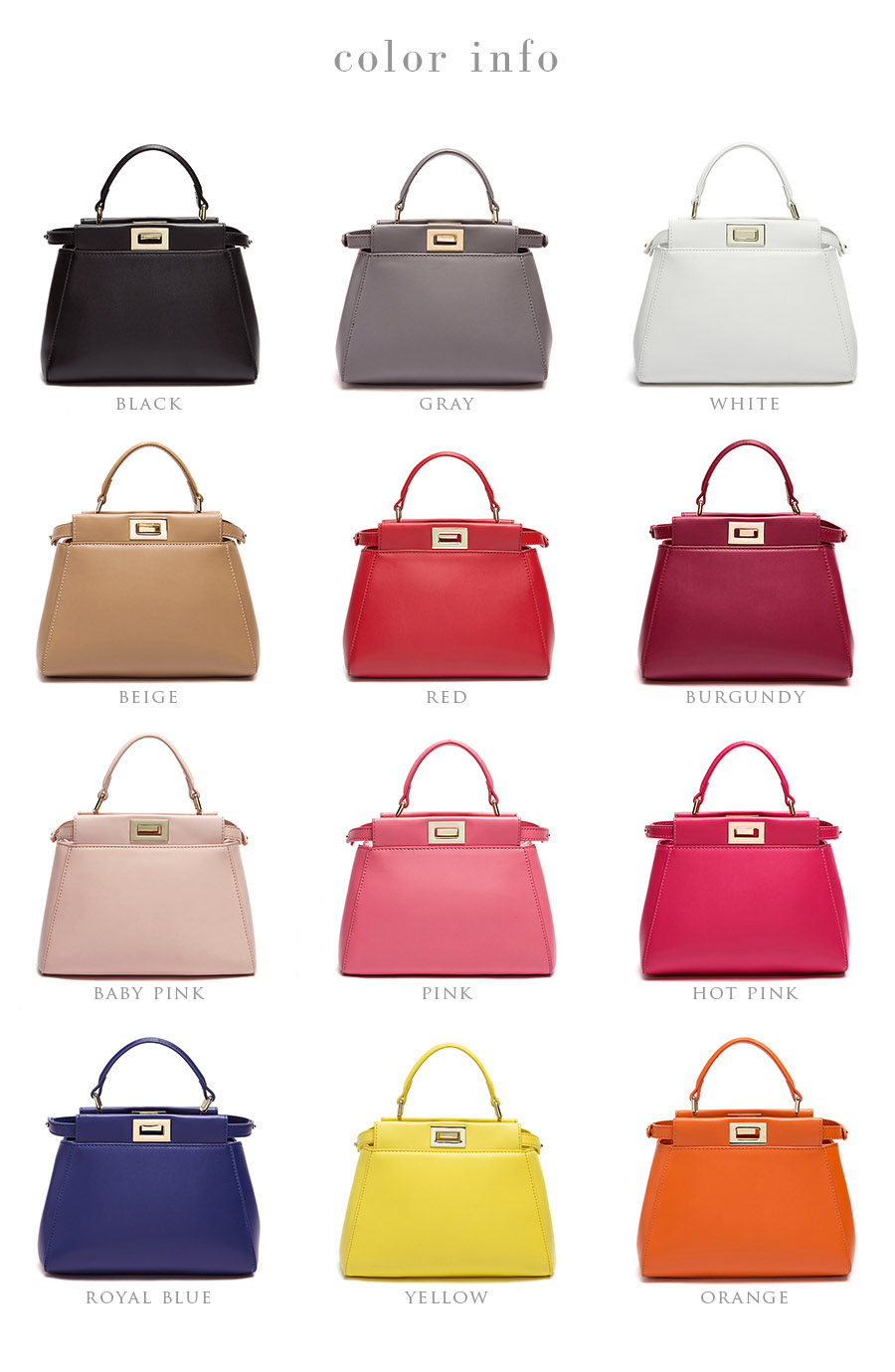 New Women's Bags Mini Pica Mini Natural Cowhide