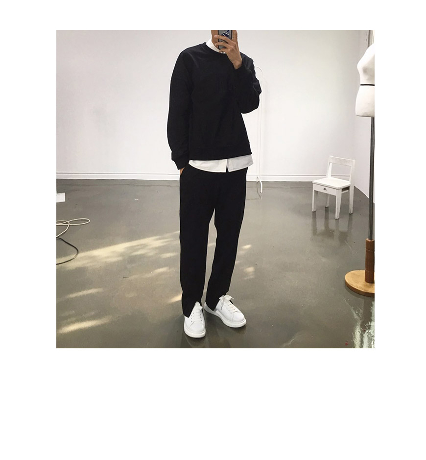 New Men's Pants Bent Wide Slacks Men's Pants