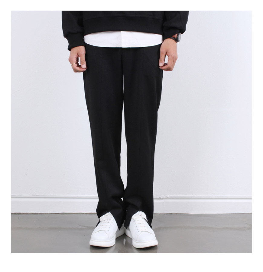 New Men's Pants Bent Wide Slacks Men's Pants