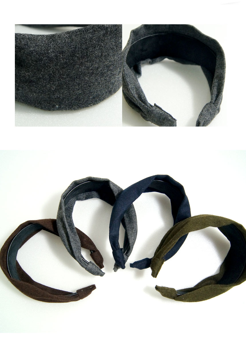 Hair Accessories Woolen Knit Hair Band Headband Wi