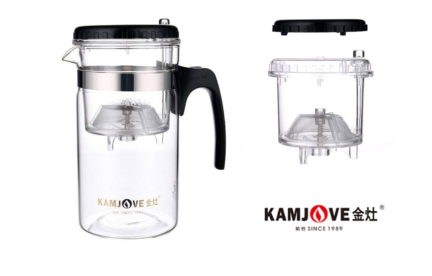 KAMJOVE heat-resistant glass tea gift tea tea gree