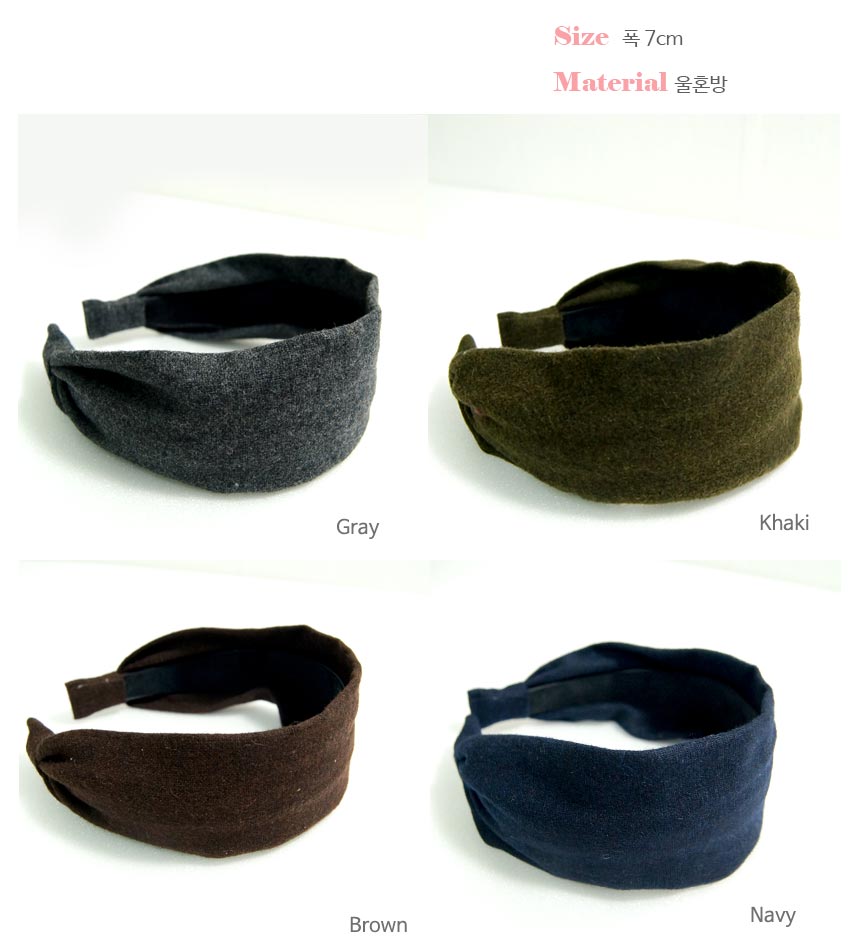 Hair Accessories Woolen Knit Hair Band Headband Wi