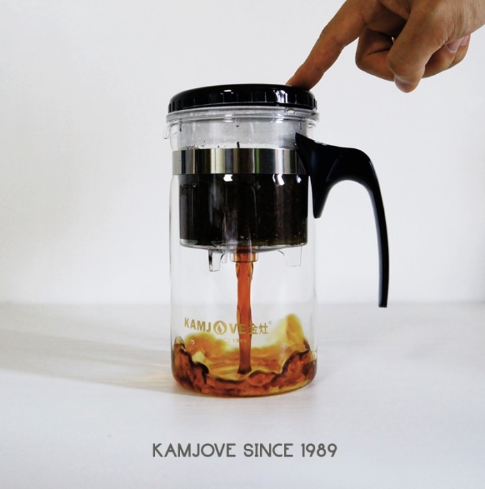 KAMJOVE heat-resistant glass tea gift tea tea gree