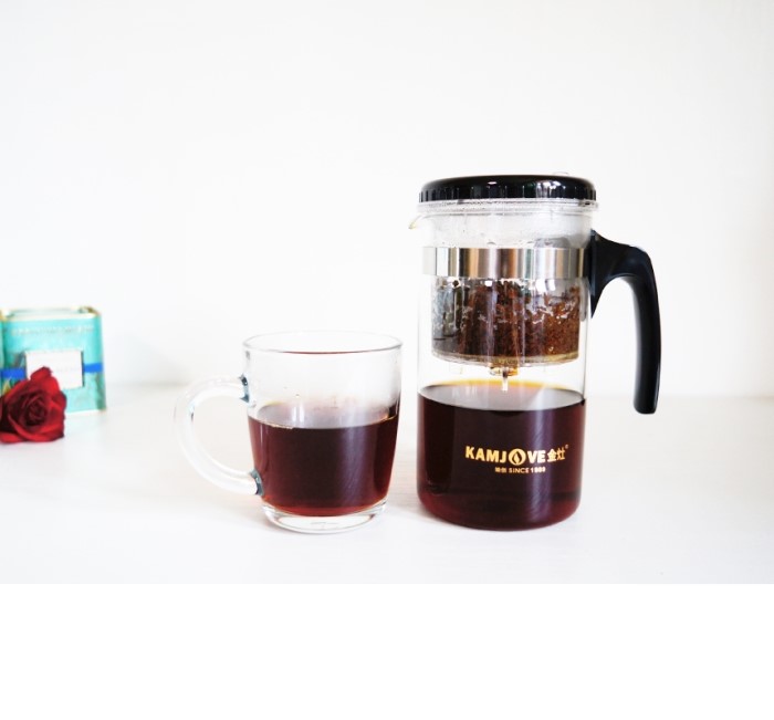 KAMJOVE heat-resistant glass tea gift tea tea gree