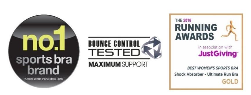 NEW SPORTS BRA Shock Absorber Newimax Black Sports