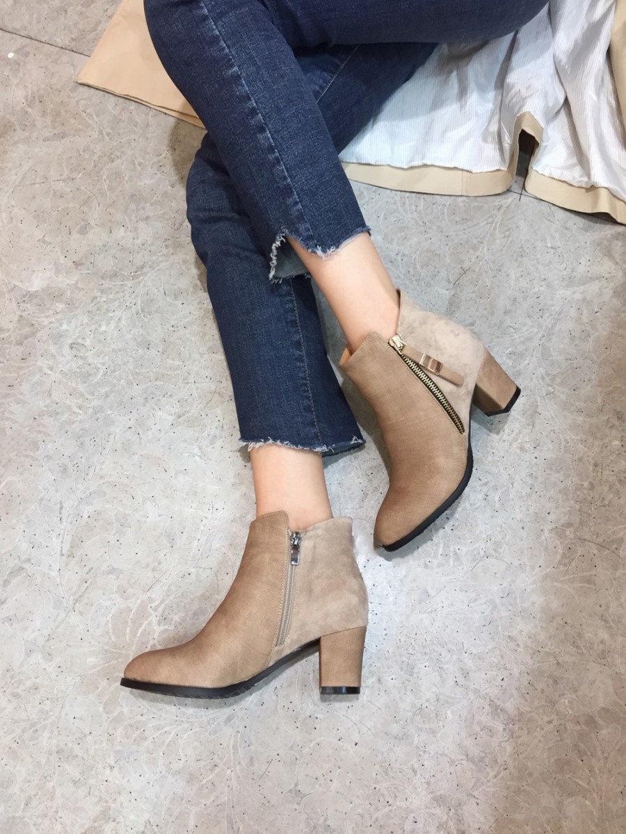 6cm Best Winter Feet Comfortable Suede Leather Com