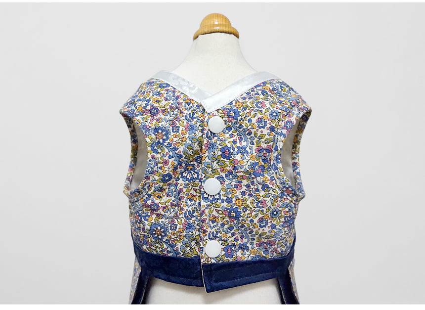 NEW DOG FASHION Handmade Puppy Hanbok Cat Blue Lib