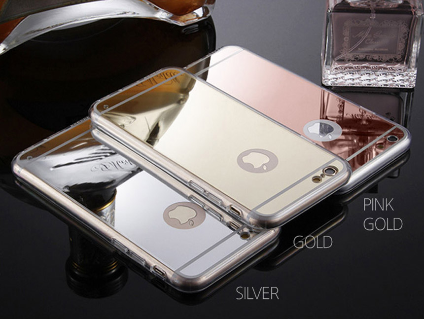 IPhone X Case Mirror Jelly x Mirror Luxurious Shab