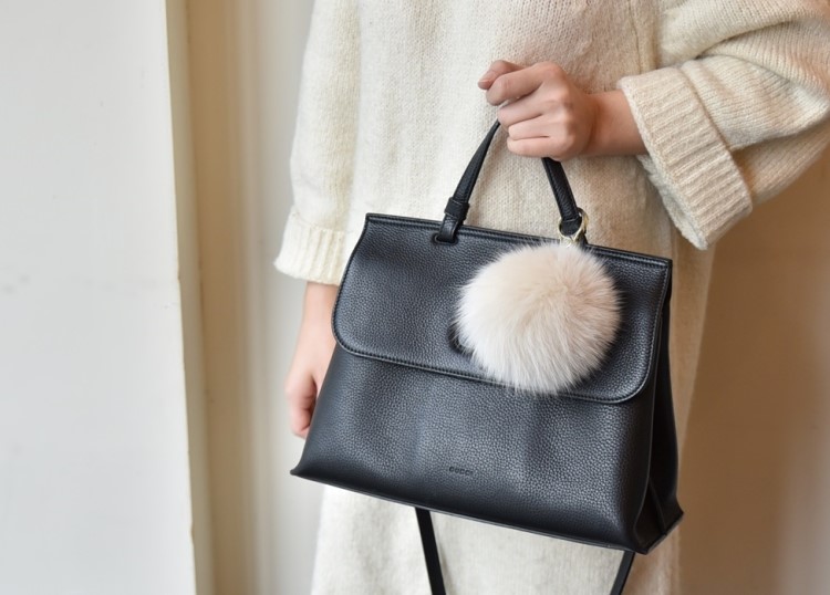 Big Size Real Fox Foam Two-tone Perky Ring 5color 