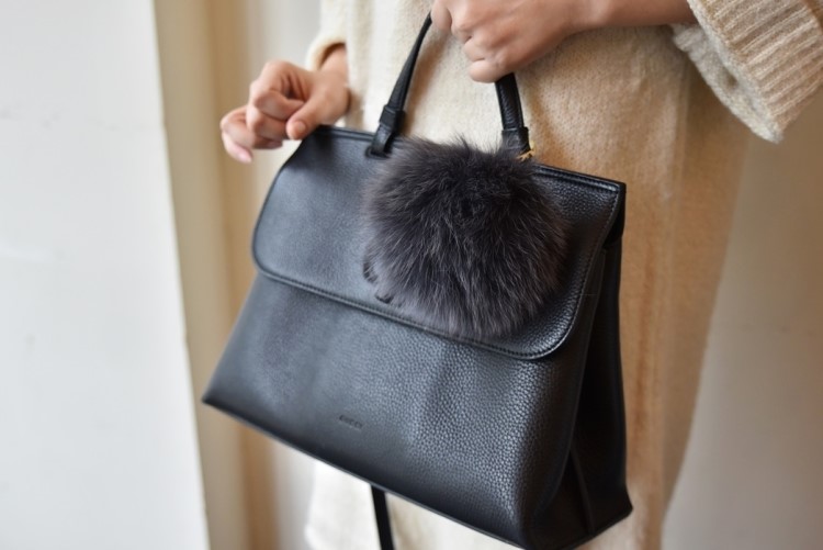 Big Size Real Fox Foam Two-tone Perky Ring 5color 