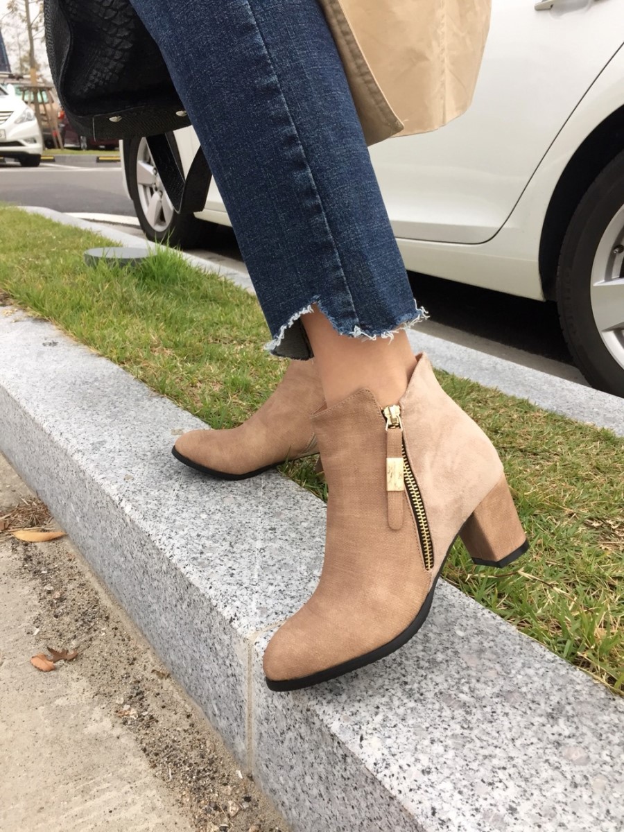 6cm Best Winter Feet Comfortable Suede Leather Com