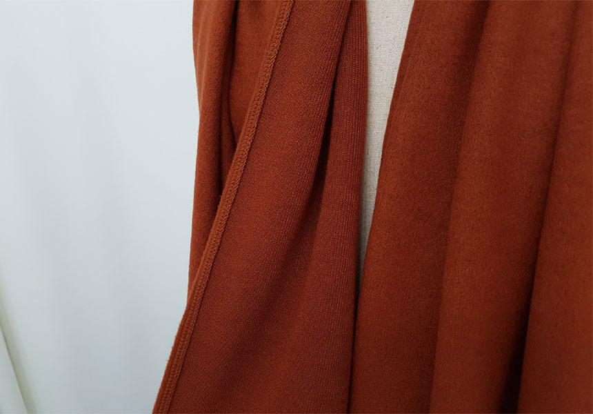 Basic Wool Knit Muffler Shawl Mini Petite Couple I