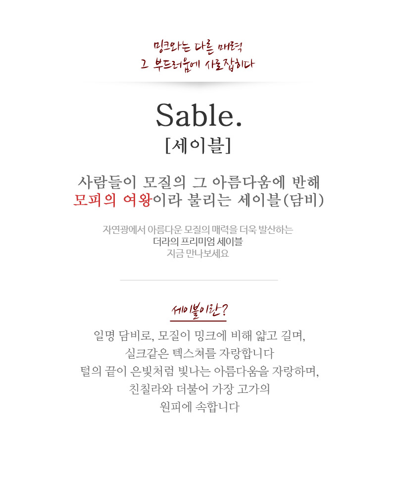 Premium Sable Shawl Fur Muffler Fur Winter Song Hy