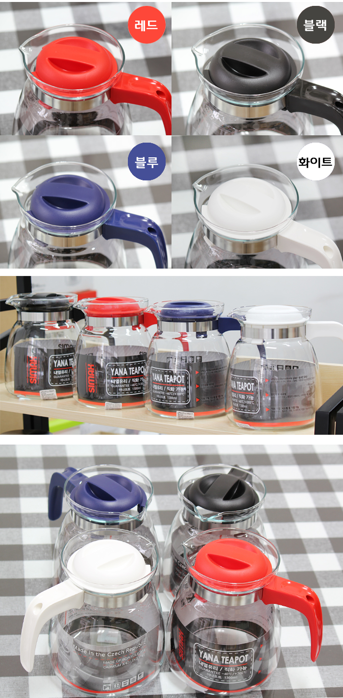 Shima Max heat-resistant glass teapot Yana port 13