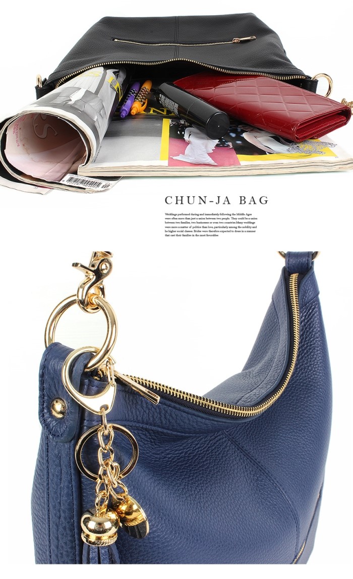 New Natural cowhide mini cross back CJb0102 6 colo