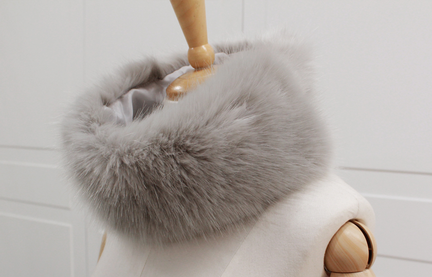 Free Shipping Fox Muffler Fake Fur Fur Fur Shawl M