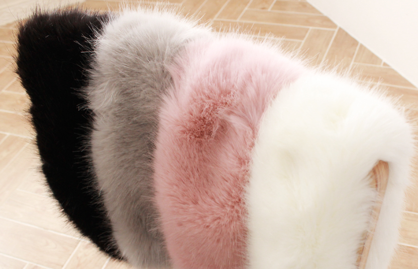 Free Shipping Fox Muffler Fake Fur Fur Fur Shawl M