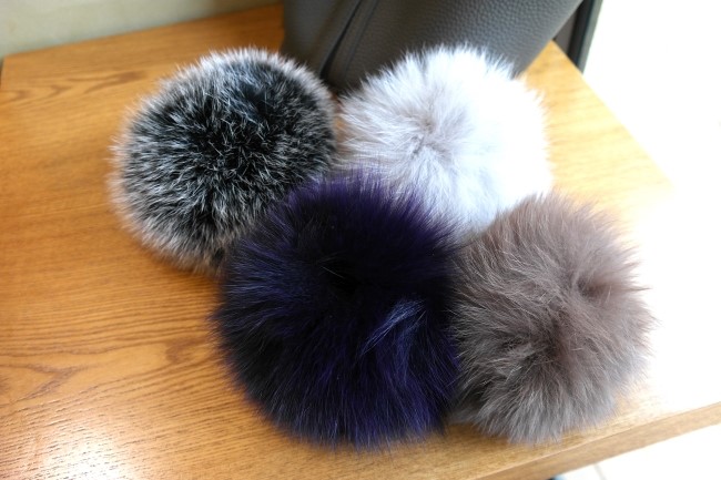 Real Fox Foam Form Foam Key Ring Big Size Key Hold