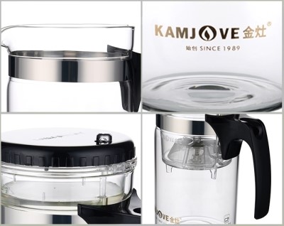 KAMJOVE heat-resistant glass tea gift tea tea gree