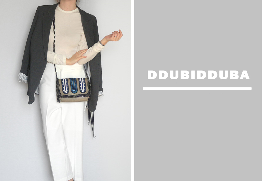 New Mini Cross Back Patch Chain Decoration Point M